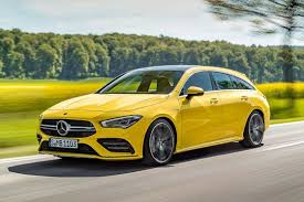 Mercedes Amg Cla 35 Shooting Brake 2019 Price Market Launch Ps Engine Interior Mbux T Shooting Brake Mercedes Amg Mercedes