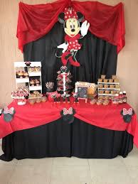 También puedes inspirarte en pinterest y hacerlas tú. Fiesta Tematica De Minnie Mouse Rojo Ideas Para Decorar La Fiesta
