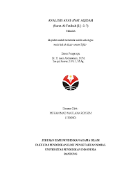 Tentu, ada tafsir surat al fatihah yang perlu dipahami umat islam. Doc Tafsir Alquran Surat Al Fatihah Ayat 1 7 Muhamad M A U L A N A Rokhim Academia Edu