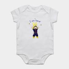 Little Deku I Am Here Deku Onesie Teepublic