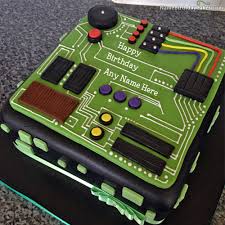 Birthday Cake For Computer Teacher With Name Birthday Cake For Electrical Engineer With Name Electronics Cake Engineering Cake Birthday Cake For Him
