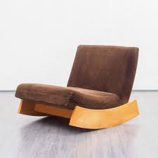 For Sale Vintage 1970s Lounge Rocking Chair Wood Chair Design Wooden Rocking Chairs Chair Design