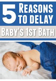 Vernix caseosa as it's officially called in the medical community is a thick, waxy. 5 Reasons To Delay Baby S First Bath