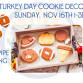 Turkey Day Cookie Decorating Class with the... event in Corning, NY