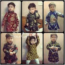 Ao Dai Viet Nam Aodai Baby Boy Ao Dai Ao Dai Cach Tan Asian Outfits