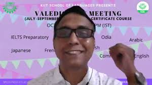 Valedictory Meeting for 3rd Batch Language Proficiency Course (July- Sept  2021): KIIT University