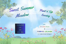 Sweet Summer Meadow Paint n Sip Evening