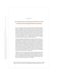 An Introduction To Enterprise Architecture Third Edition Pdf Free Download Pdf An Introduction To Enterprise Architecture In The Context Of Technological Posthumanization