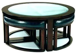 Magnificent Circle Coffee Table With Seats Figures Elegant Circle Coffee Ta Circle Coffee Tables Coffee Table With Seating Coffee Table With Stools Underneath