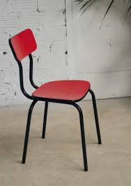 Voir plus d'idées sur le thème coupe de cheveux, coiffure, idée couleur cheveux. Vintage Kitchen Bistro Chairs 50 60s 1950 1960 Formica Red Black Colors Authentic Original