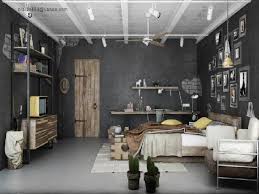 Industrial Chic Going Raw Interior Design Ideas Industrial Bedroom Design Brown Bedroom Decor Industrial Decor Bedroom