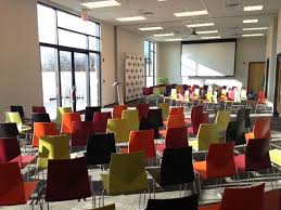 Training Room Coloured Chairs Multipurpose Room Colorful Chairs Room