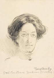 Constance Jenkins, her painting Friendly critics and the National Gallery  of Victoria Travelling Scholarship