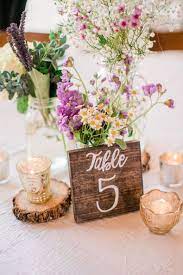 Romantic Desert Themed Wedding In Arizona Rustic Wedding Chic Winter Wedding Table Decorations Wedding Table Numbers Table Numbers Wedding Rustic