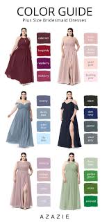 Plus Size Black And Blue Wedding Dress Azazie Plus Curve Bridesmaid Dress Color Guide Bridesmaid Dresses Plus Size Bridesmaid Dress Colors Bridesmaid