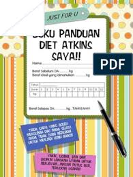 Senarai jenis makanan yang sesuai untuk contoh menu diet atkins. Buku Panduan Diet Cara Atkins