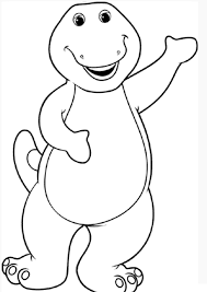 Give your child a break from strict learning by giving them barney coloring sheets. Coloring Pages Happy Barney Coloring Pages For Kids