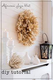 Step By Step Easy Tutorial To Make Your Own African Juju Hat In 2021 Beautiful Wall Decor Wreath Wall Decor Juju Hat