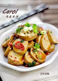 涼拌素雞 食譜 food cooking recipes vegan recipes
