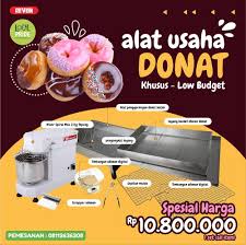 Jual perabotan & aksesoris rumah tangga online. Cara Memulai Usaha Donat Seribuan Siap Produksi Banyak Revon