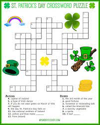 Patrick's day word search puzzles from very easy to challenging. St Patrick S Day Crossword Puzzle Printable For Free St Patrick Day Activities St Patrick S Day Games St Patricks Day Crafts For Kids