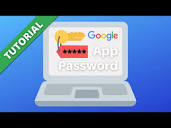 How to get a Google App Password (full tutorial) - YouTube