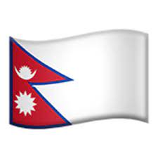 Flag Of Nepal Nepal Flag Emoji Iphone