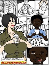 No Words-Illustrated interracial at ComicsPorn.Net