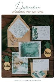 Destination Wedding Invitations For Your Island Wedding Julia Features A Wat Tropical Wedding Invitations Pretty Wedding Invitations Coral Wedding Invitations