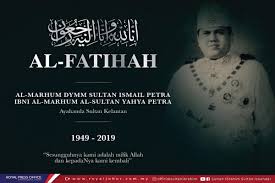 Sultan ismail petra airport is an airport that operates in kota bharu, a city in the state of kelantan in malaysia. Bernama Tmj Expresses Condolences Over Sultan Ismail Petra S Passing