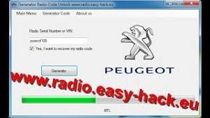 In that case some peugeot owners can block their device because to many wrong attempts. Peugeot Radio Code Generate From Vin Peugeot Radio Code Calculator Free Car Radio Unlock Codes