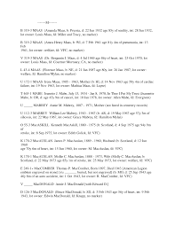 M------- B 319-3 MAAS (Amanda Maas, b: Prussia, d: 22 Jun 1932 age 85y of  senility, int: 28 Jun 1932, lot owner: Louis M