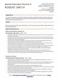 This business teacher resume sample which is available as free download features the requirements for a business teacher. Special Education Teacher Sample Resume Example For Cover Letter Hudsonradc