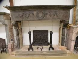 Antique sunset red stone fireplace mantels used female sculpture for sale. Pin On Fireplaces