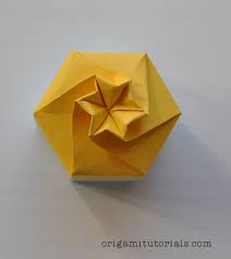 Download Origami Hexagonal Box Origami Tutorials