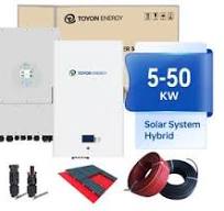 10kw 20kw 30kw Complete Hybrid Solar System with Battery off-Grid for Home