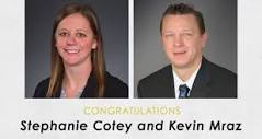 Promotions: Congratulations to Stephanie Cotey and Kevin Mraz ...