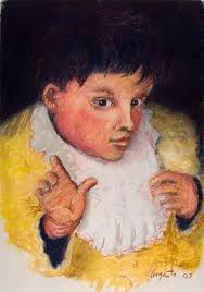 Child with Bib from the collection of Frank Argento Studio