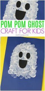 Easy Ghost Craft For Kids Halloween Preschool Halloween Crafts For Toddlers Ghost Crafts