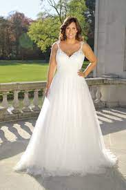 Chiffon backless lace beach wedding dress. Ladybird 2019 Plus Size Brautkleid Ls 319029 Plus Size Bridal Dresses Wedding Dresses Wedding Dress Patterns
