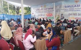 Check spelling or type a new query. Pelamar Cpns Jakarta Antusias Ikut Simulasi Cat Bkn Jpnn Com