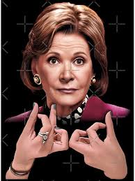 Lucille Bluth BLOOD Sticker
