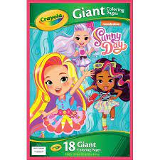 In 1992, crayola released a set of eight multicultural crayons which come in an assortment of skin hues that give a child a realistic palette for coloring their world. 13 the eight colors used came from their standard list of colors (none of these colors are exclusive to this set), and the set was, for the most part, well received, though. Crayola Sunny Day Giant Coloring Pages Walmart Com Coloring Books Drawing Books For Kids Crayola