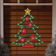Entdecken sie jetzt die themenwelten zur besinnlichen adventszeit bei otto! Lighted Tree Window Decoration Walmart Com Walmart Com