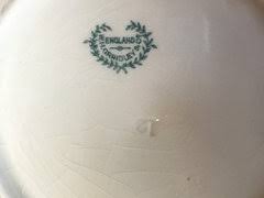 W h grindley & co ltd sheraton ivory argyll cream jug /gravy boat. Wh Grindley Pattern