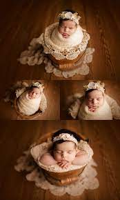 Potato Sack Bucket Pose Newborn Photography Girl Newborn Poses Newborn Photography