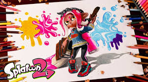 Splatoon 2 octo expansion coloring pages. Drawing Base Girl With Hair Novocom Top