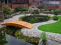 15 Charming Garden Bridges That Will Crush Your Heart Fish Pond Gardens Ponds Backyard Pond Landscaping