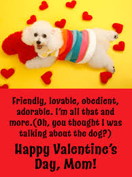 Happy valentine's day mom quotes & wishes posted on february 12, 2018 by hmdadmin valentine's day is not about having a boyfriend or a girlfriend on the valentine's although valentine's day traditionally means so but then there is another view to the valentine's day. Talking About Who Funny Happy Valentine S Day Card For Mother Birthday Greeting Cards By Davia