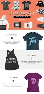 Storefront 2 Apparel Mockup Bundle Clothing Mockup Hoodie Mockup Shirt Mockup